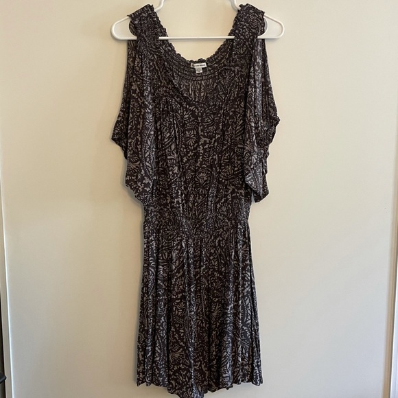 American Eagle Outfitters Dresses & Skirts - American Eagle Shoulder Dress Brown